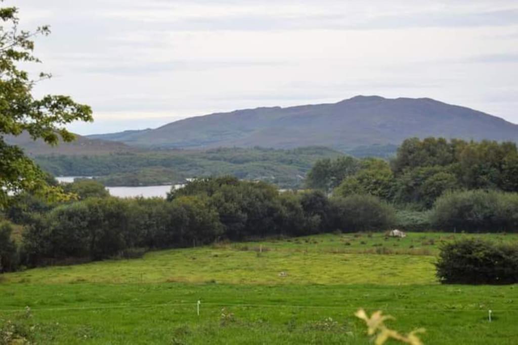 Twin Lake View - Bungalow In Pontoon Foxford Esterno foto