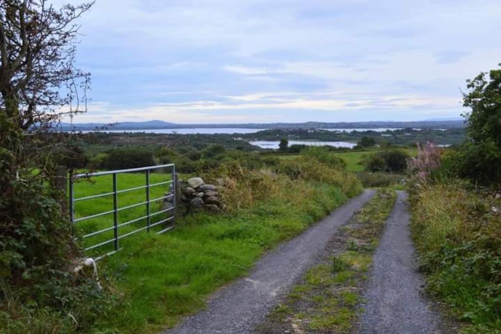 Twin Lake View - Bungalow In Pontoon Foxford Esterno foto